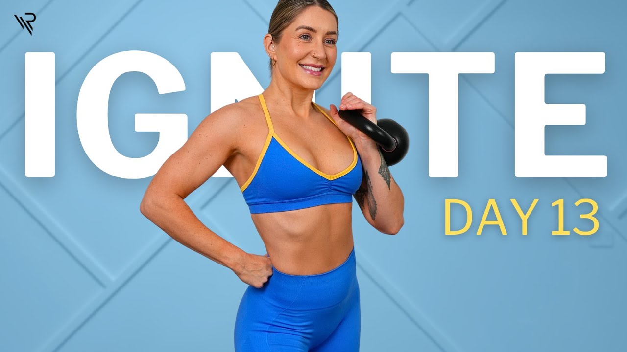 Day 13: Posterior Chain Focused Workout (No squats, No Lunges) | Ignite Kettlebell Series