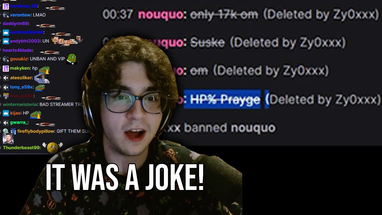 Zy0x went through his unban requests and...