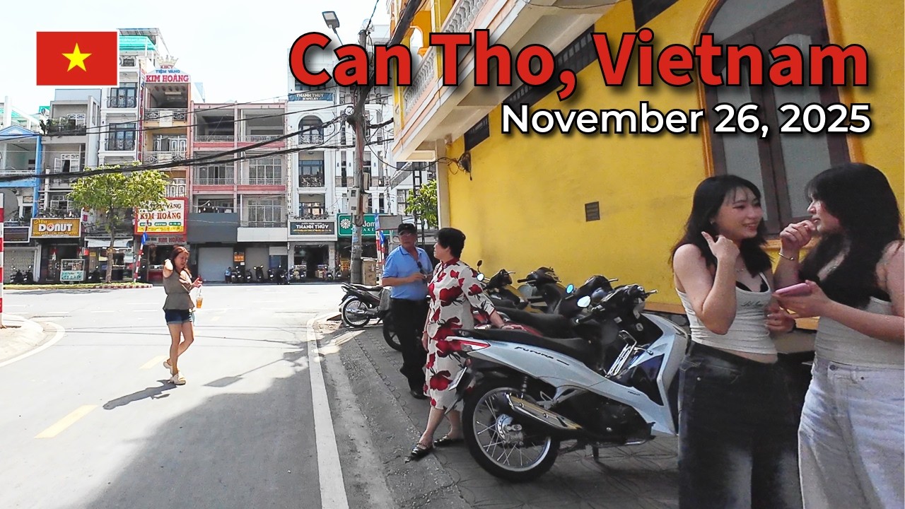 Can Tho, Vietnam - Nov 26, 2025 [4K/50fps] (76 minutes)