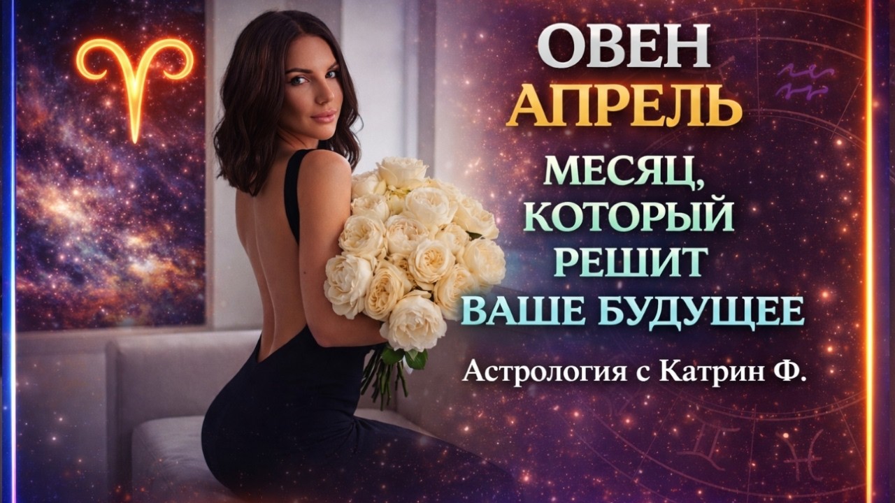♈ОВЕН АПРЕЛЬ МЕСЯЦ 🟢КОТОРЫЙ РЕШАЕТ ВАШЕ БУДУЩЕЕ 🪐ГОРОСКОП НА АПРЕЛЬ 2026⭐ АСТРОЛОГИЯ С КАТРИН Ф💖