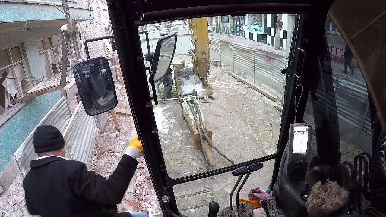 Yıkım için Kova söküp Kırıcı Takma