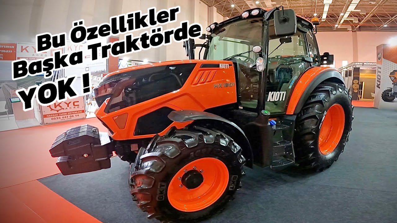Kioti Traktörde Gelen Standart Özellikler Başka Traktörde Yok.!