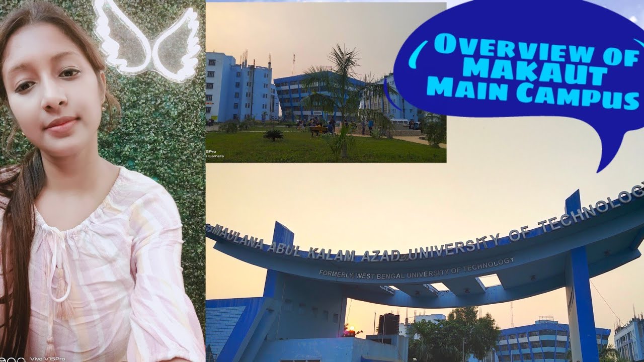 MAKAUT MAIN campus Overview || 1 st time  at Choco & Cheese || Bengali Vlog ❤