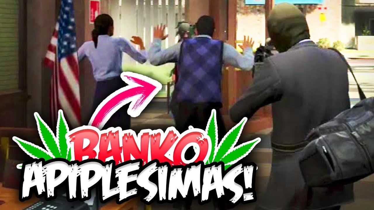 GTA V RP Lietuviškai - BANKO APIPLĖŠIMAS IR SUSIŠAUDYMAS SU POLICIJA!