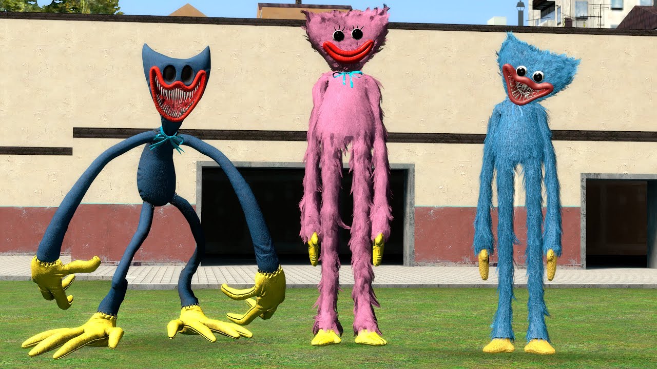 I FOUND HUGGY WUGGY AND KISSY MISSY, but something went wrong... (Garry's Mod)