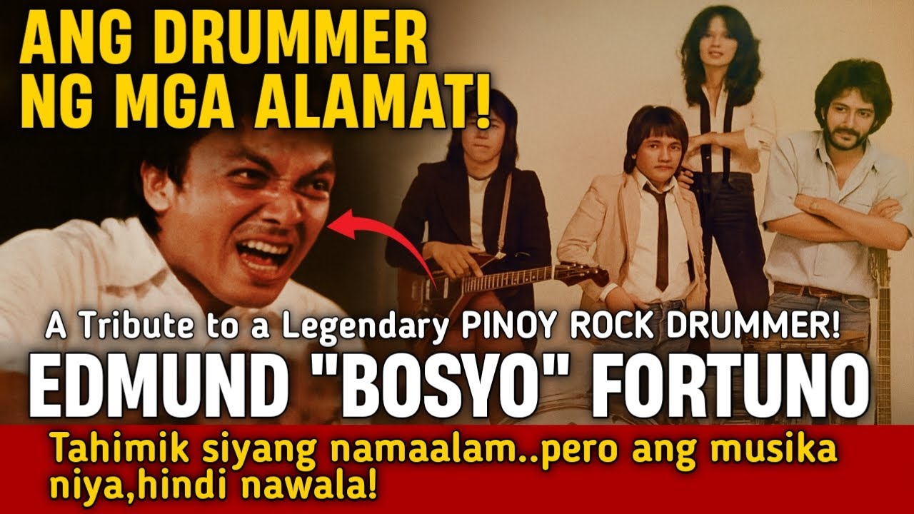 EDMUND FORTUNO | Ang Di Malilimutang Drummer ng PINOY ROCK at Ang Kanyang Misteryosong Pagkawala
