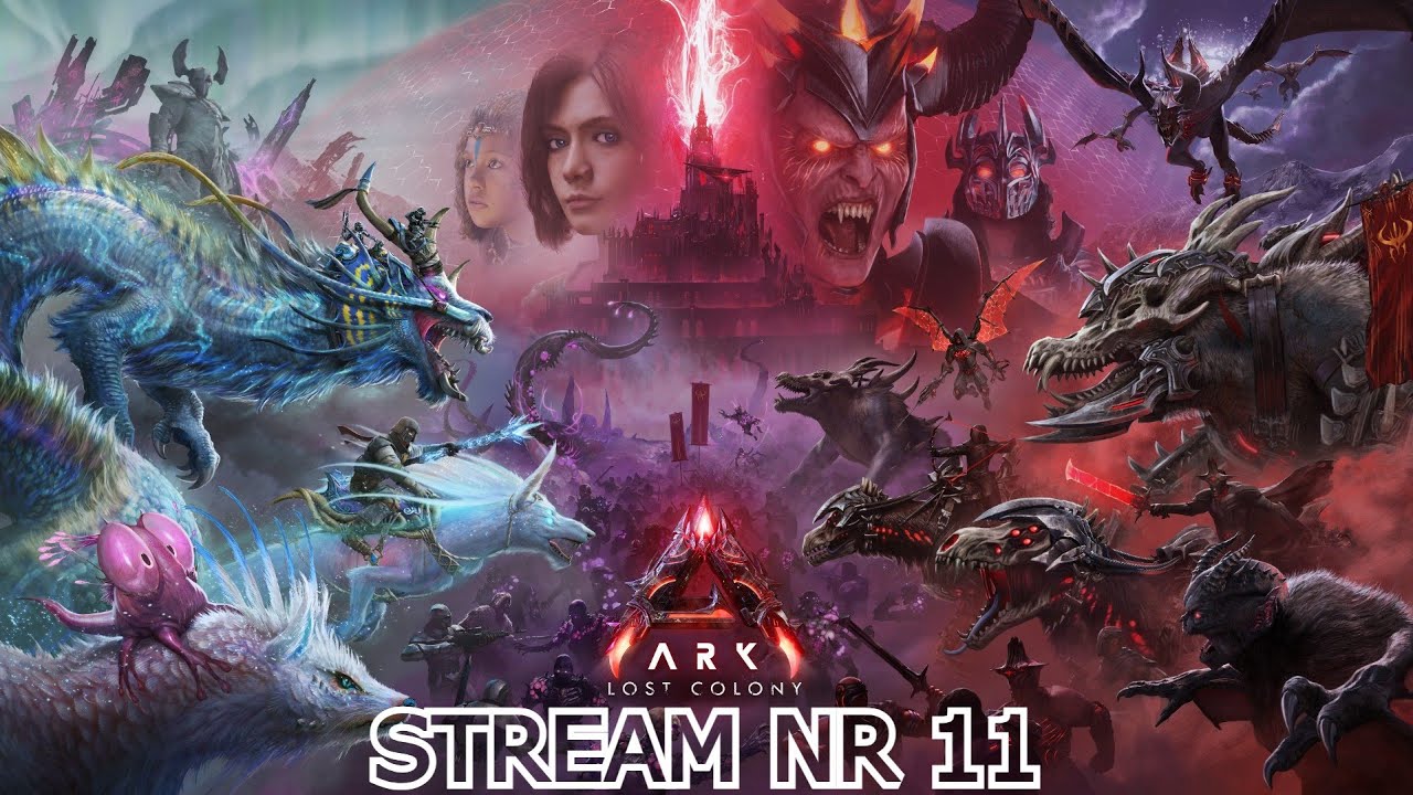 ARK SURVIVAL ASCENDED | STREAM NR 11 | LOST COLONY | EXPLORING AND BUILDING