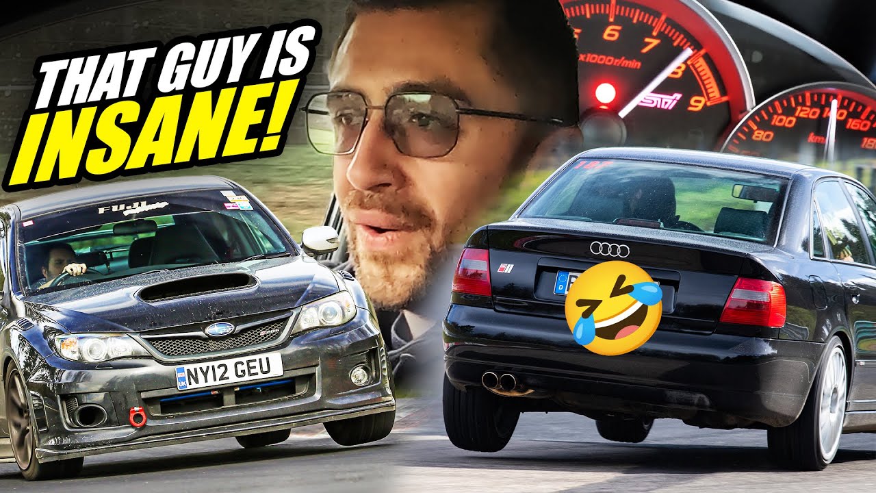 CRAZY Audi DRIVER vs Subaru Impreza STI S206 // Nürburgring