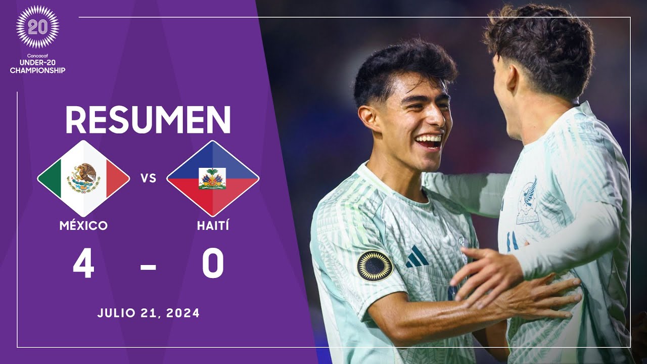 2024 U-20 Championship | México vs Haití | Grupo C