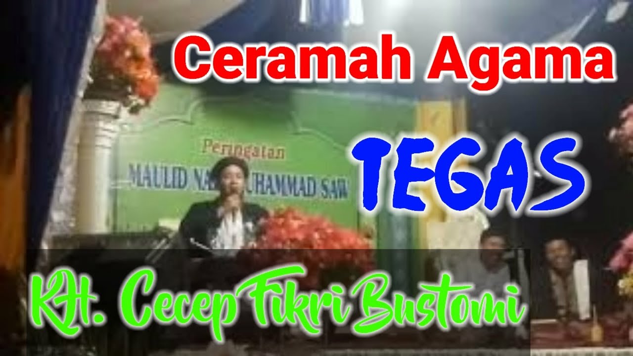 KH. Cecep Fikri adiknya Cecep Bustomi Front Hisbuallah