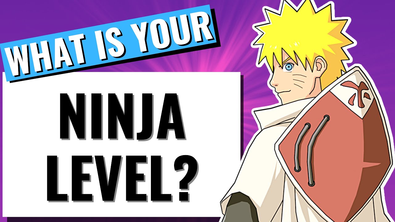 What NINJA LEVEL Are You? (NARUTO QUIZ) 💪😃