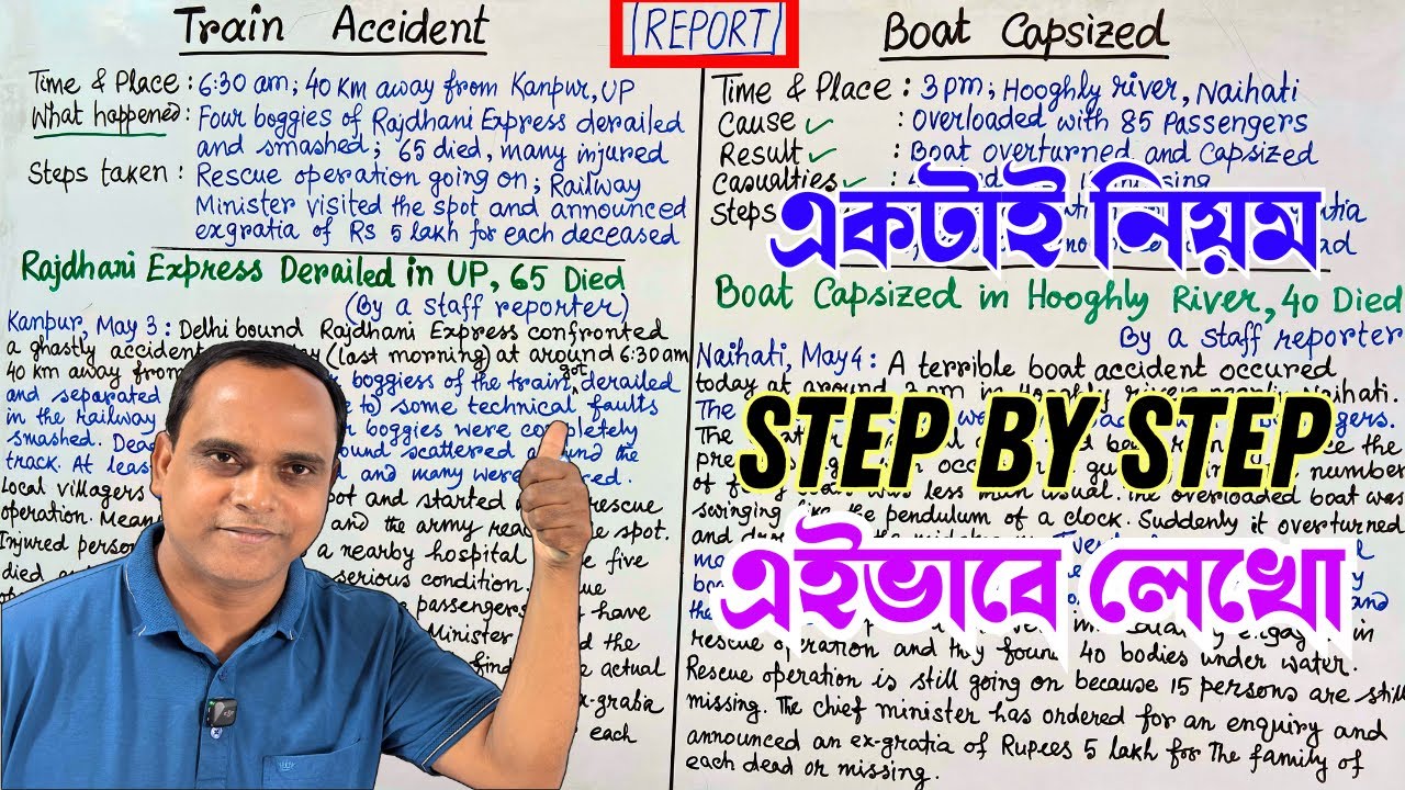 এবার Full Marks পাবেই | Newspaper Report Writing Secrets