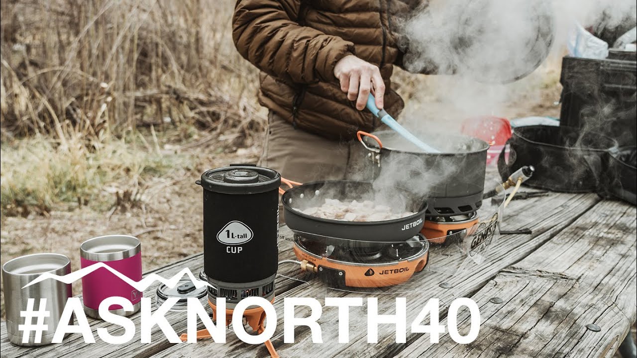Как работает система Jetboil Genesis Base Camp?