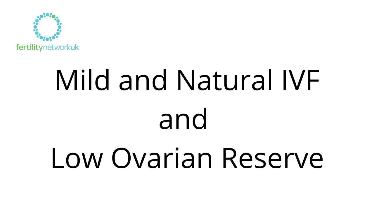 TTC Webinar. Mild and Natural IVF/Low ovarian Reserve. Geeta Nargund, Founder of CREATE Fertility