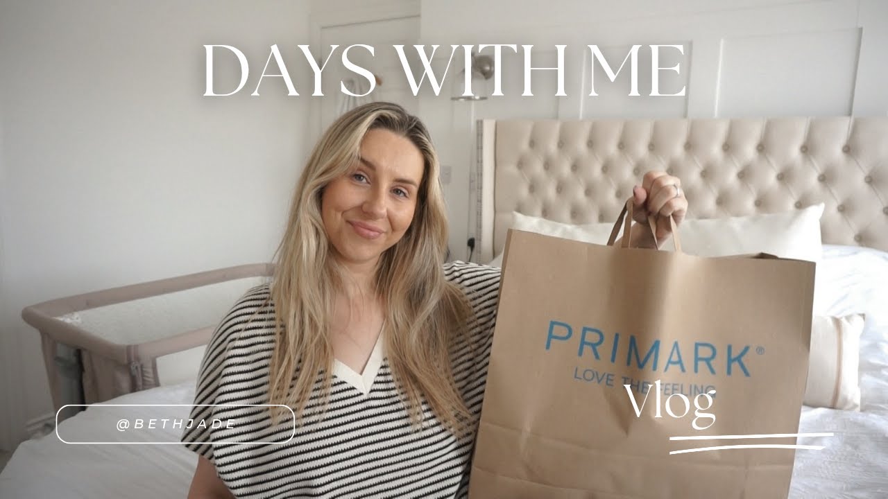 DAYS WITH ME | Primark transitional shop & haul, garden centre brunch, post partum thoughts