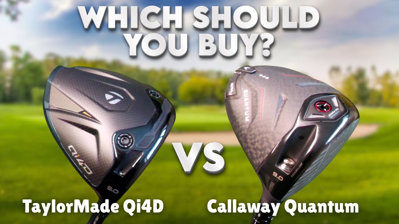 Callaway Quantum против TaylorMade Qi4D | Сравнительный тест драйверов