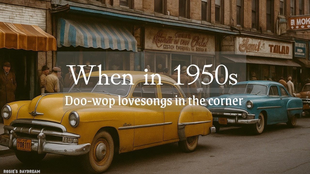 🚦 When in 1950s | Dreamy Doo-Wop Love Songs by Rosie