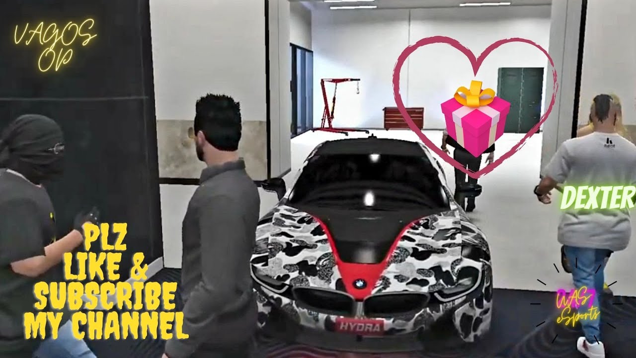 DEXTER NEW CAR BMW i8 (What is found the car inside GIFT) | GTA 5 HTRP