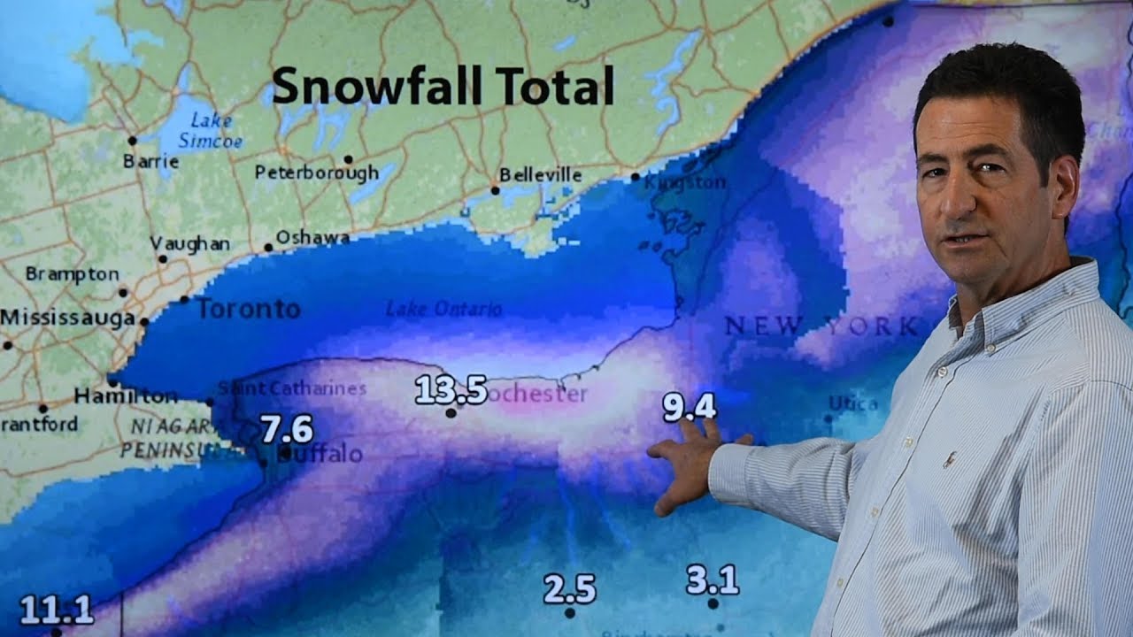 Forecast: Double whammy of winter weather for Upstate NY