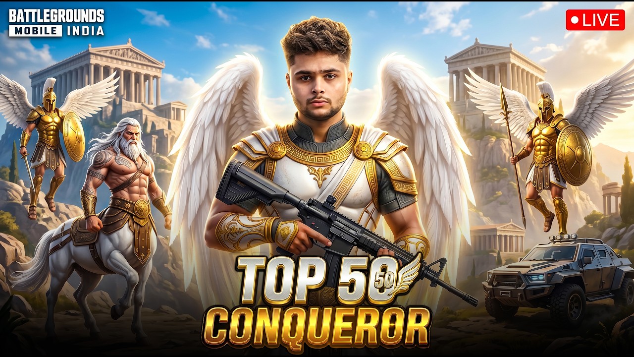 50 KILLS POSSIBLE? 💦 Top 50 Today ❤️&zwj;🔥 BGMI LIVE w S8UL BIXI