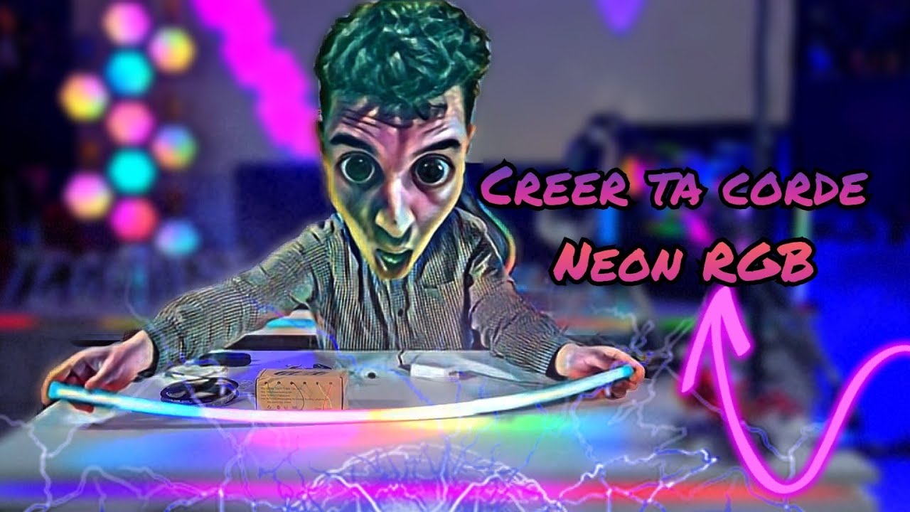 Le meilleur Tube NEON RGBIC- Comment réaliser (longueur personnalisée)