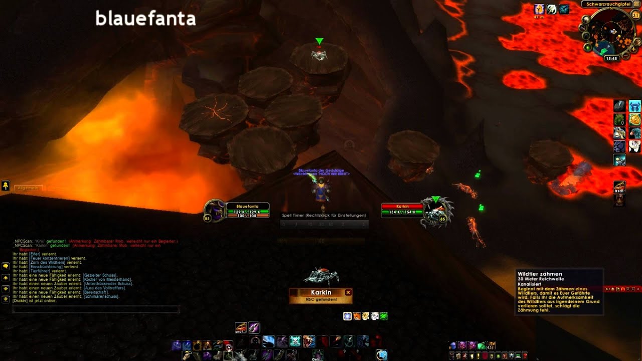 WoW 4.2 - New Rare Hunter Pet - Karkin