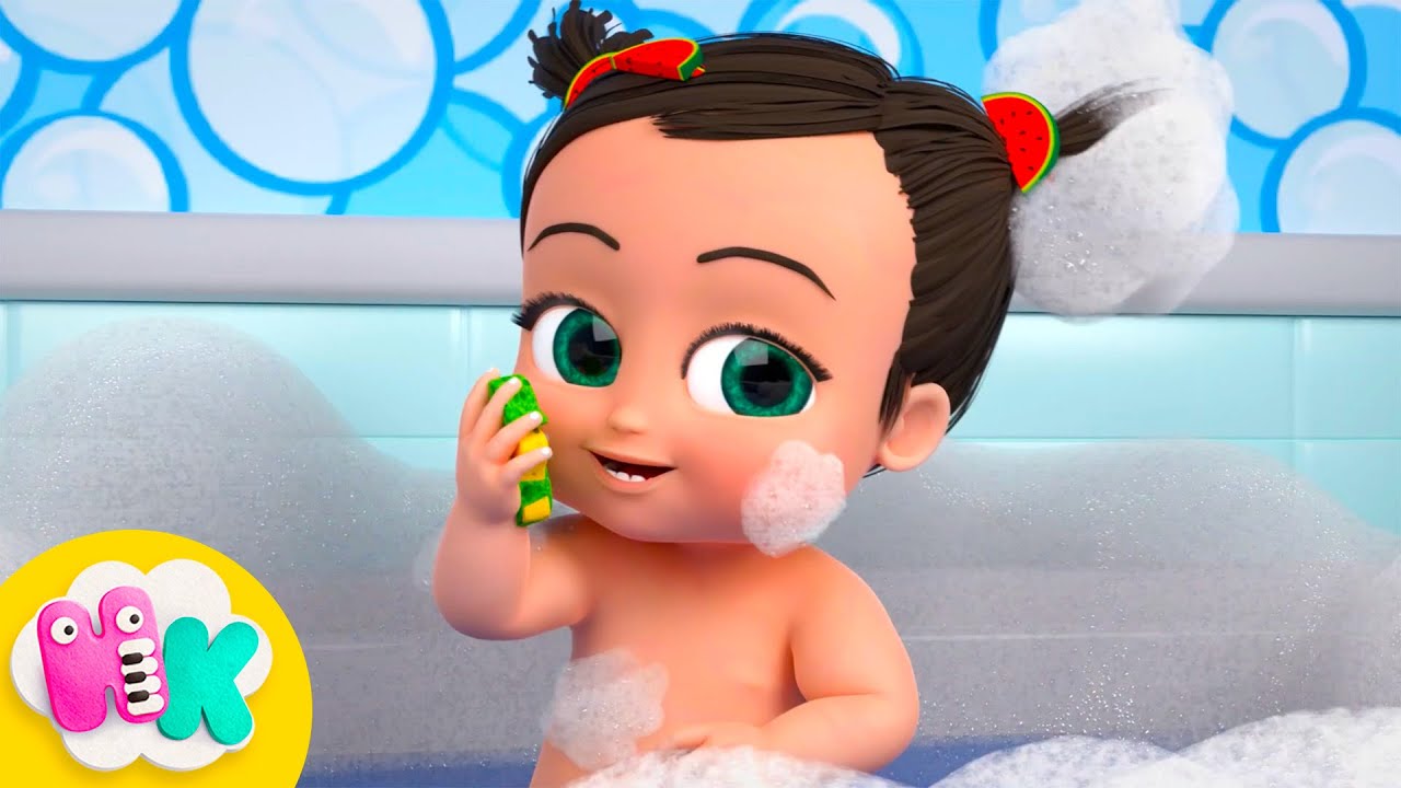 Bublinkov&aacute; Koupel S Bebou 🛁 Nauč&iacute;me Se Vesel&eacute; P&iacute;sničky Pro Mal&eacute; Děti 🫧 Pro Batolata | HeyKids Česky