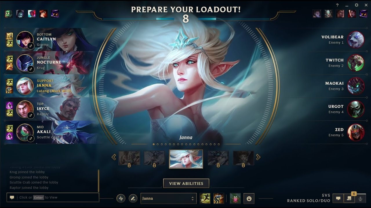 League of Legends: support Janna with adc Caitlyn - Game 19