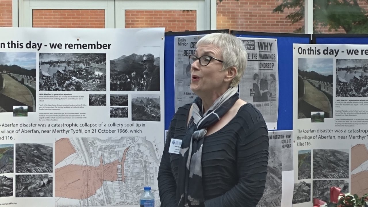 Nurse sings Myfanwy for Aberfan