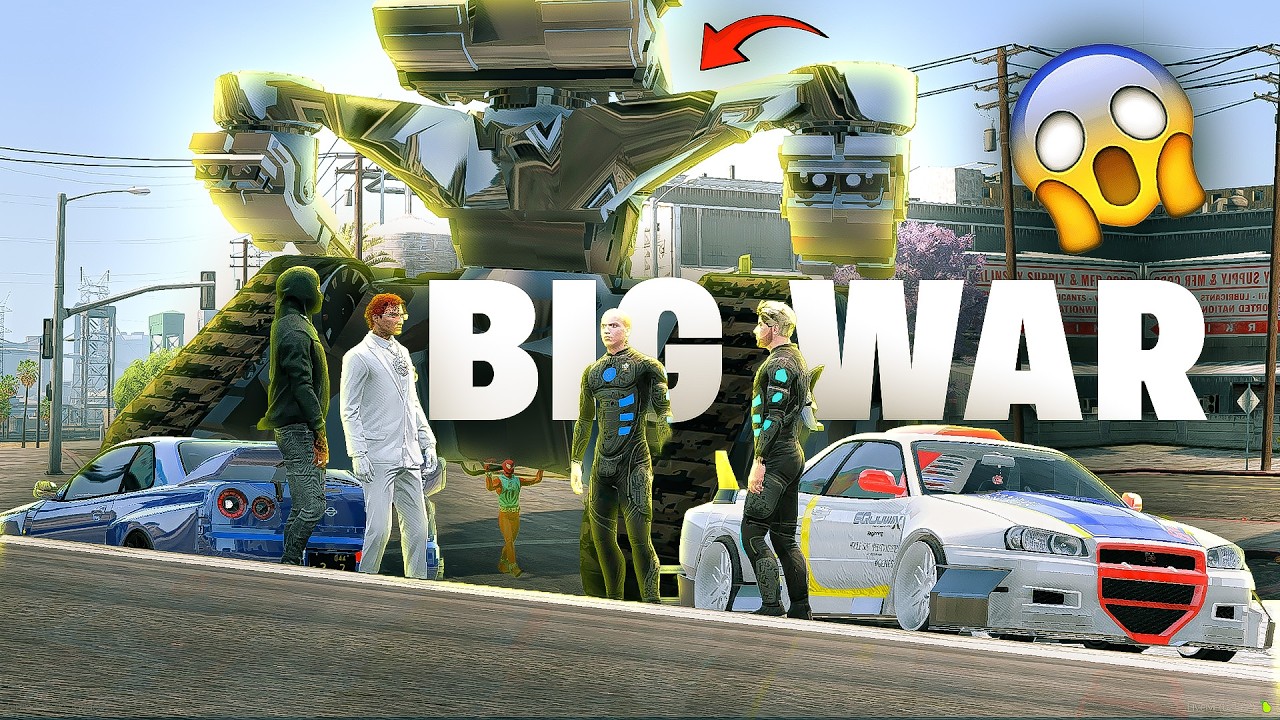 EPIC!! SAATNYA!! SEMUA ROBOT DAN BIG GUNDAM BERAKSI!! 😱