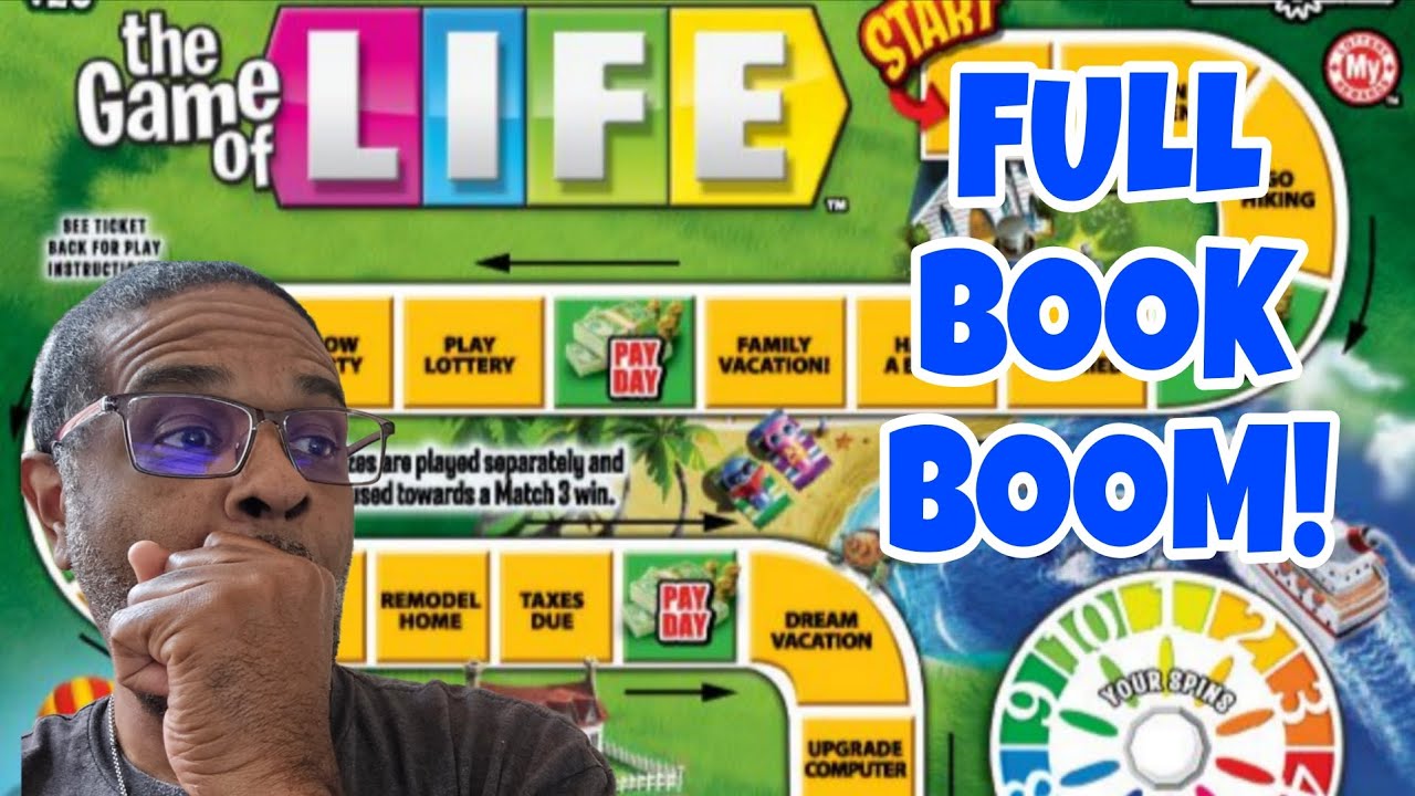 I TRIED THE FORGOTTEN GAME OF LIFE SCRATCH OFF TICKET BOOK AND PROFITED!