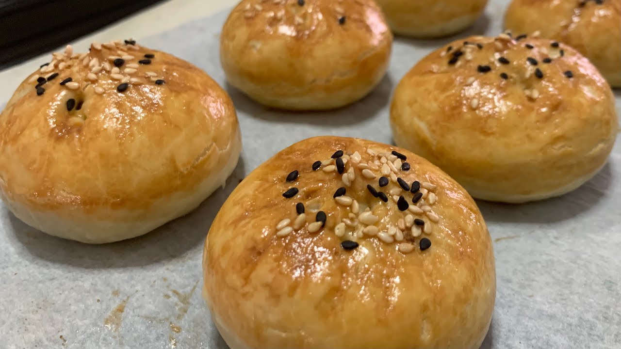 RECIPE | Baked Barbecue Chicken Buns (Siew Pau) 烧包