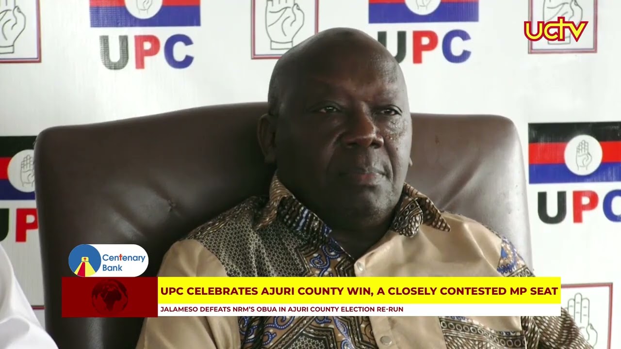 UPC Celebrates Ajuri County Win, a closely contested parliamentary seat