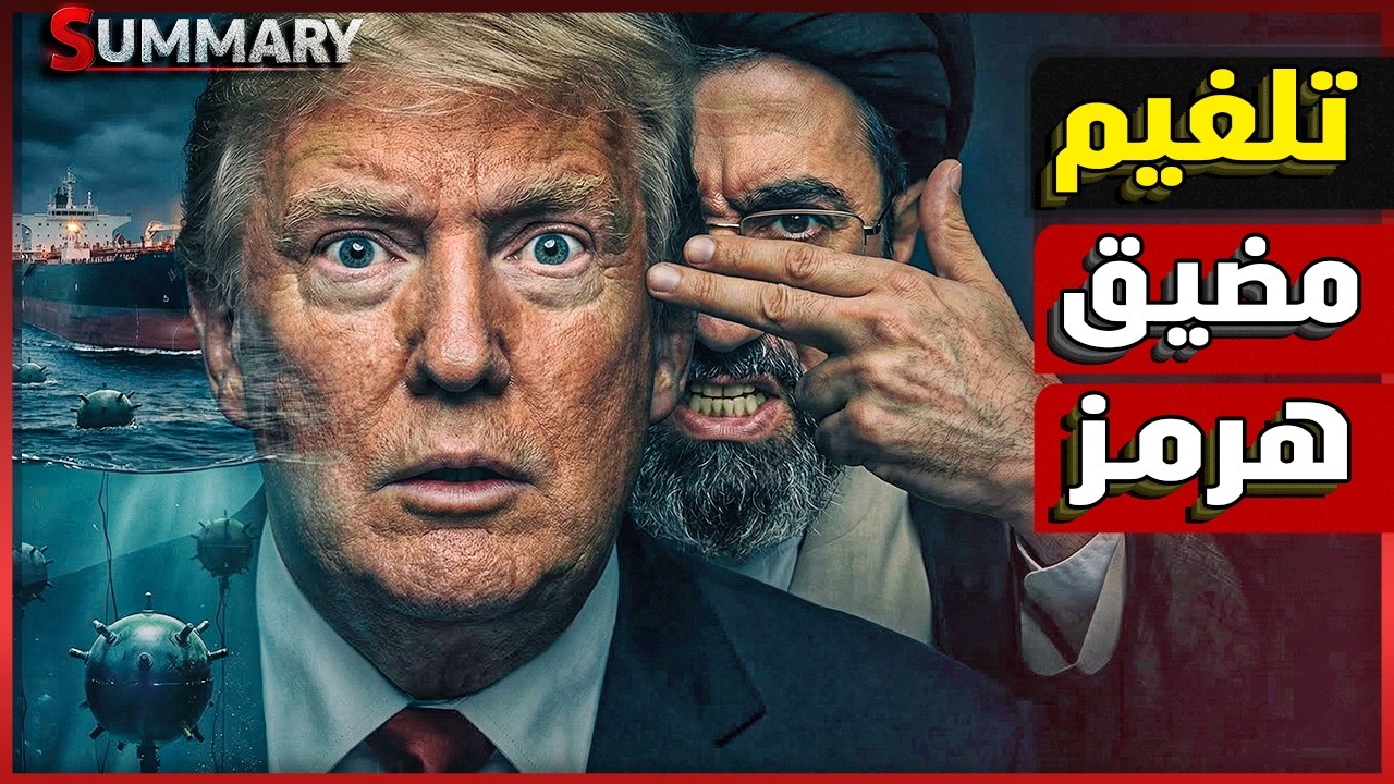 إيران تنجح في وضع الغام في مضيق هرمز و تصيب ١٤٠ جندي أمريكي وترامب يتعهد بالانتقام