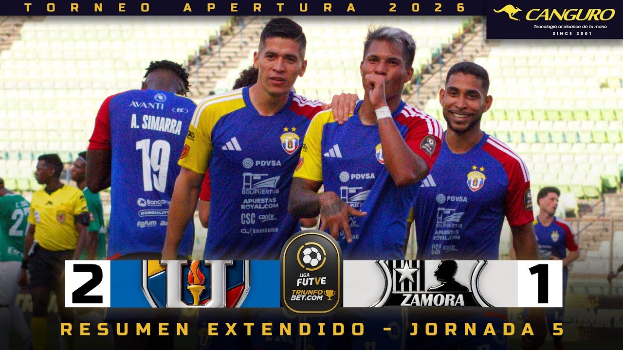 RESUMEN EXTENDIDO | UCV - Zamora | Liga FUTVE Triunfobet