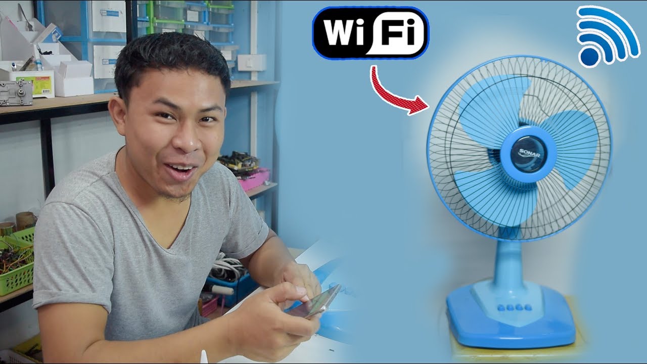 ทำพัดลมธรรมดาให้เป็น 