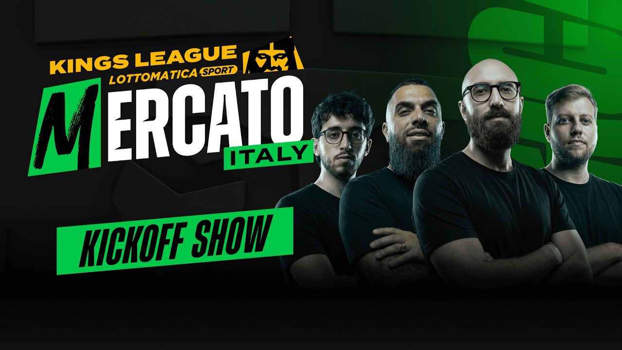 🇮🇹 🔥 KINGS LEAGUE LOTTOMATICA.SPORT ITALY – MERCATO 2026 IN DIRETTA!