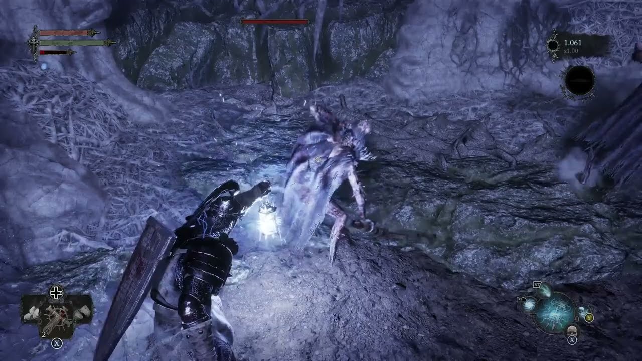Lords of the Fallen - use the Lantern and fight ... Umbral ,gameplay (xbox series x)