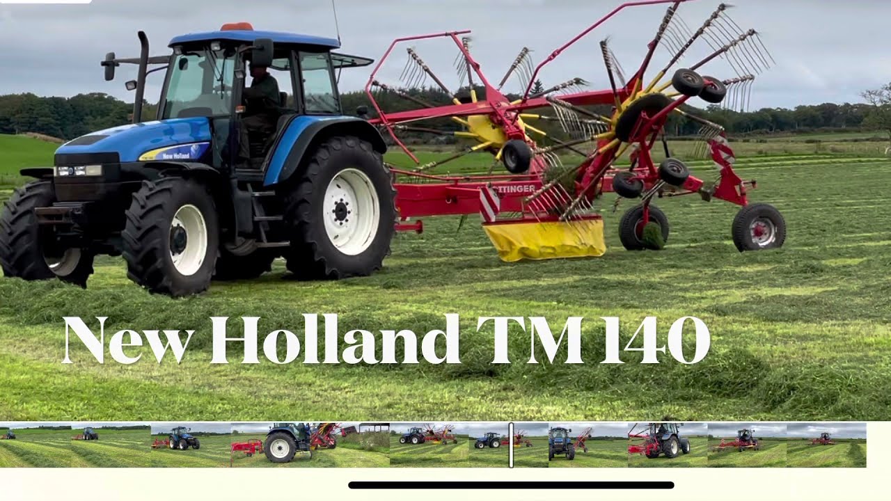 New Holland TM 140 Stenries Farm