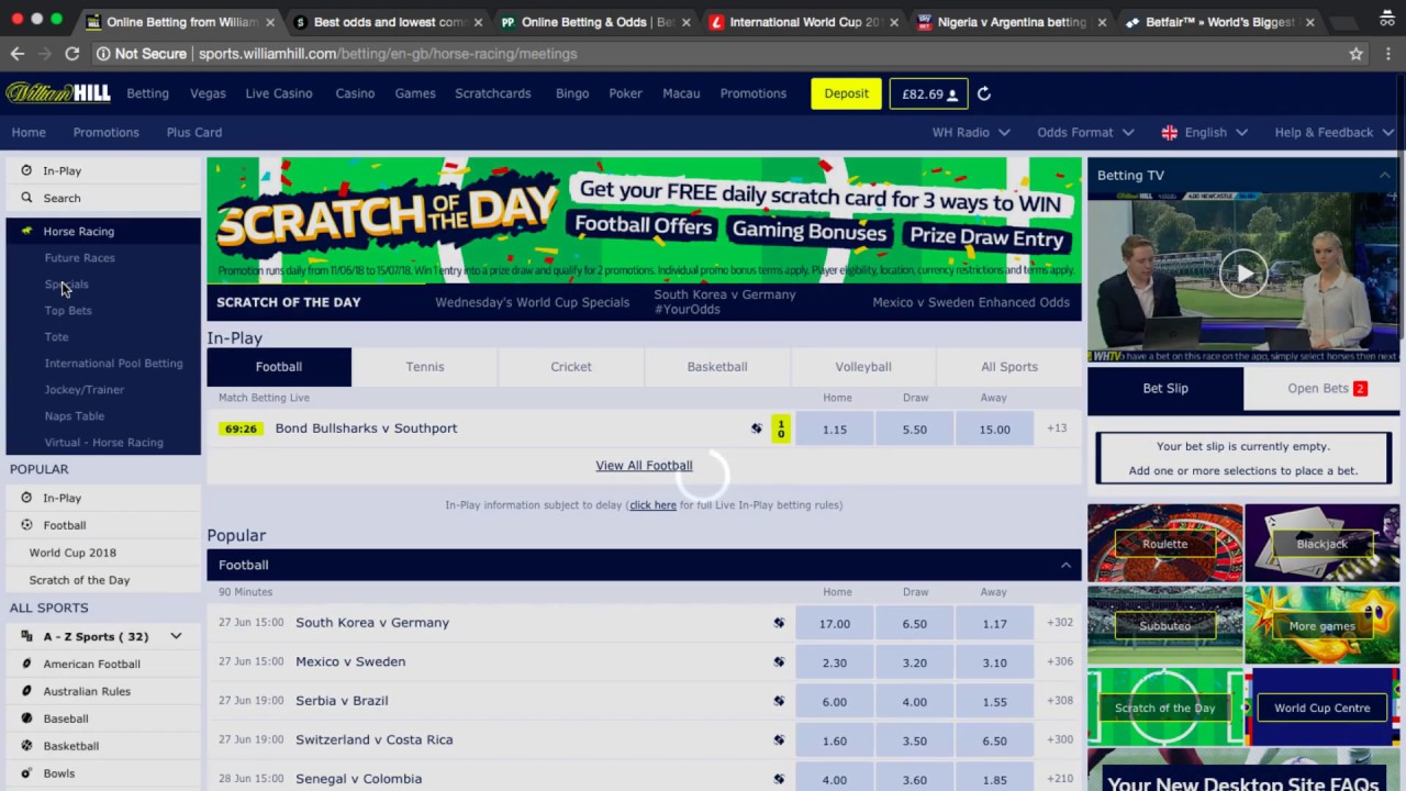 William Hill Flash Odds Boost Tutorial