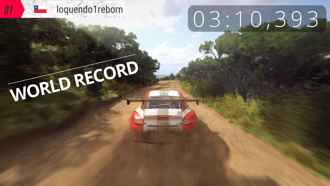 WORLD RECORD | Te Awanga Sprint Forward | Porsche 911 RGT Rally Spec