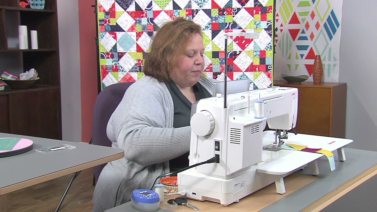Изучите основные методы скрепления блоков одеяла на Fresh Quilting с Ли Чаппелл Монро (301-2)
