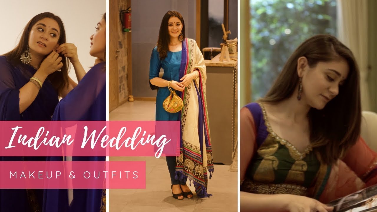 Indian Wedding Guest Makeup & Lookbook | Sana Grover