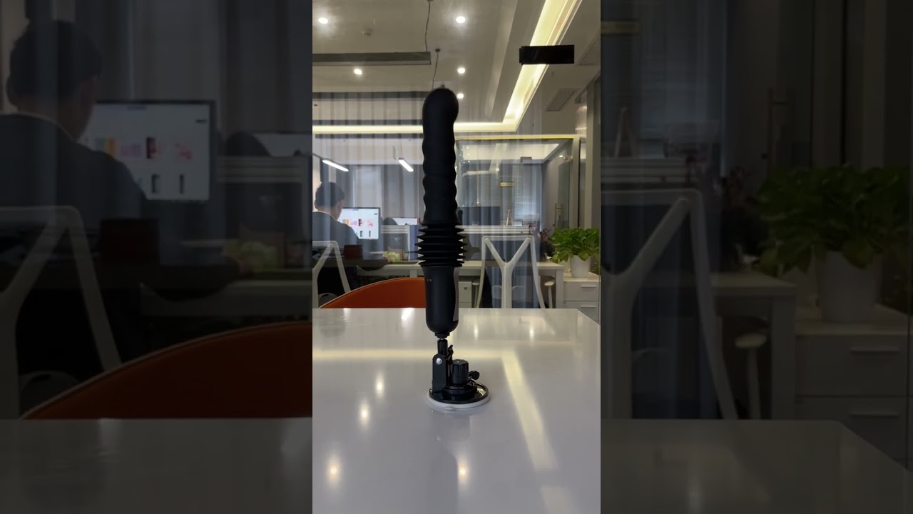 Handheld Thrusting Dildo with Suction Cup