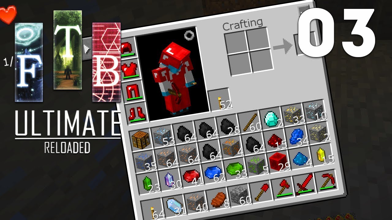 ►FTB Ultimate Reloaded - Эпизод 3: БЕЗУМНАЯ ПЕЩЕРА! (Мод Minecraft 1.12)◄ | iJevin