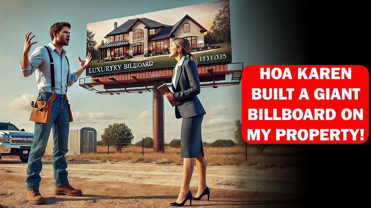 HOA BUILT A BILLBOARD ON MY LAND WHILE I Was Away — I Took It Down and They Ended Up in Court!