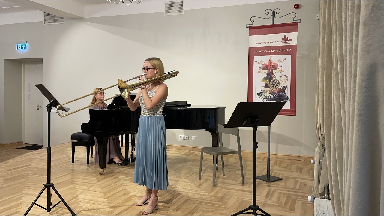 J. Ed. Barat - Andante et Allegro | Kotryna Terminaitė -  Tenor Trombone