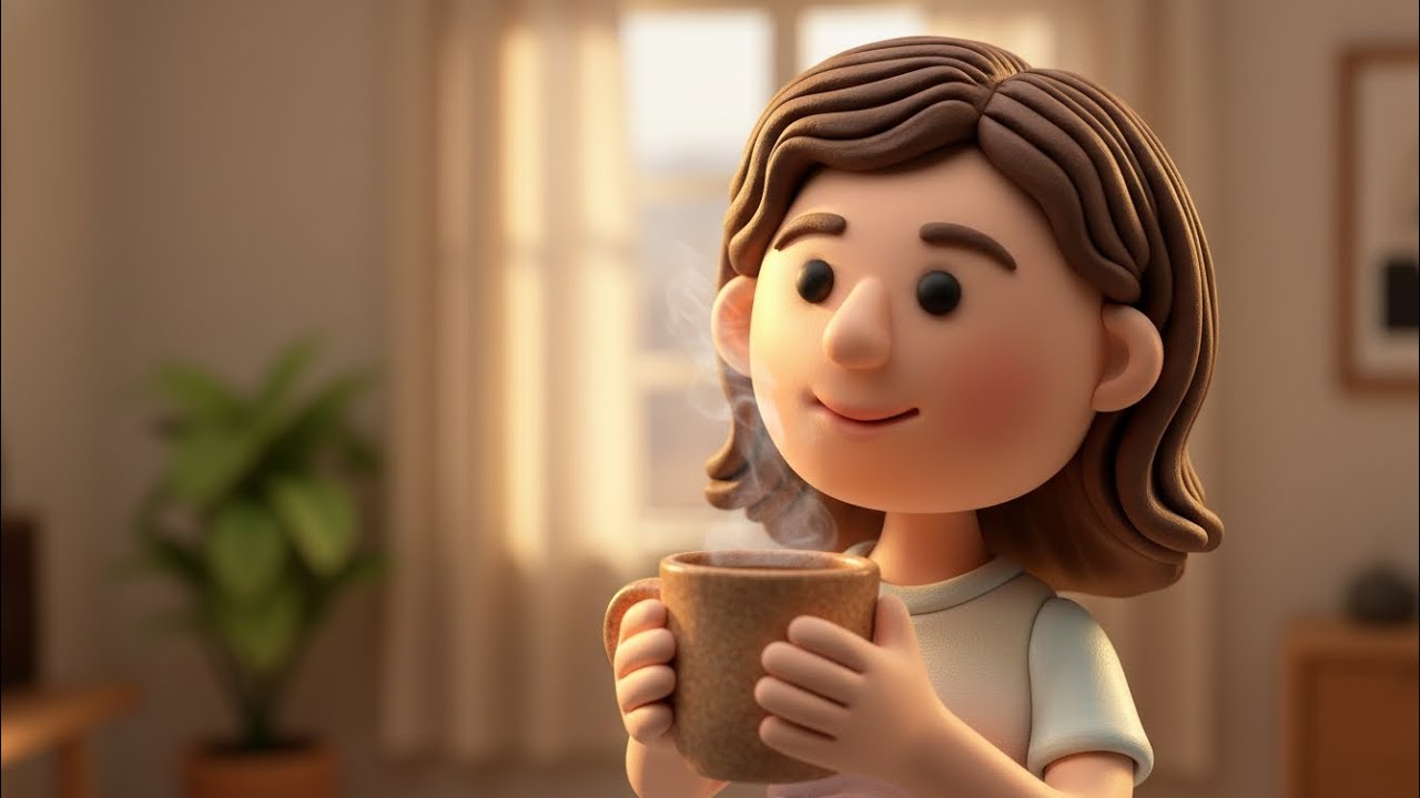 This Is What a Peaceful Life Looks Like | clay motion | stop motion animation