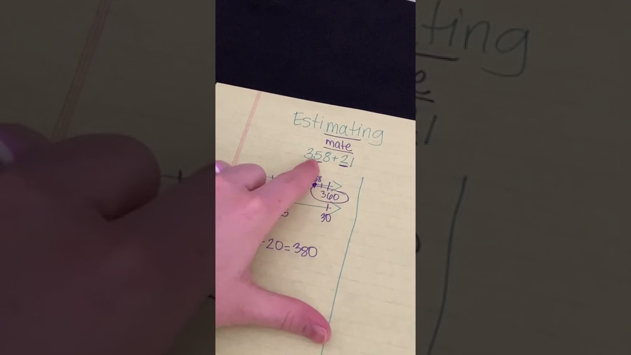 Estimating to check for reasonableness