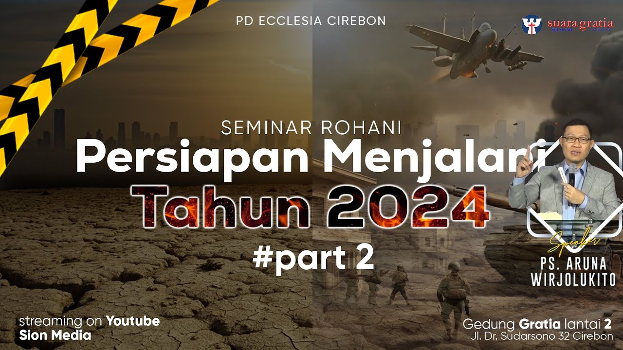 PD ke-2, Selasa, 23 Januari 2024 | Ps. Aruna Wirjolukito - Persiapan Menjalani tahun 2024 #sesi2